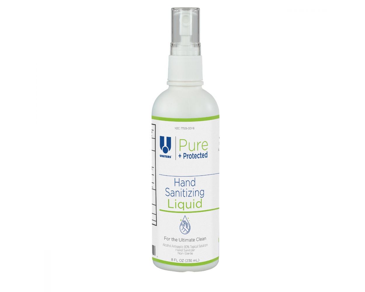 UNITERS Pure + Protected Hand Sanitizing Spray
