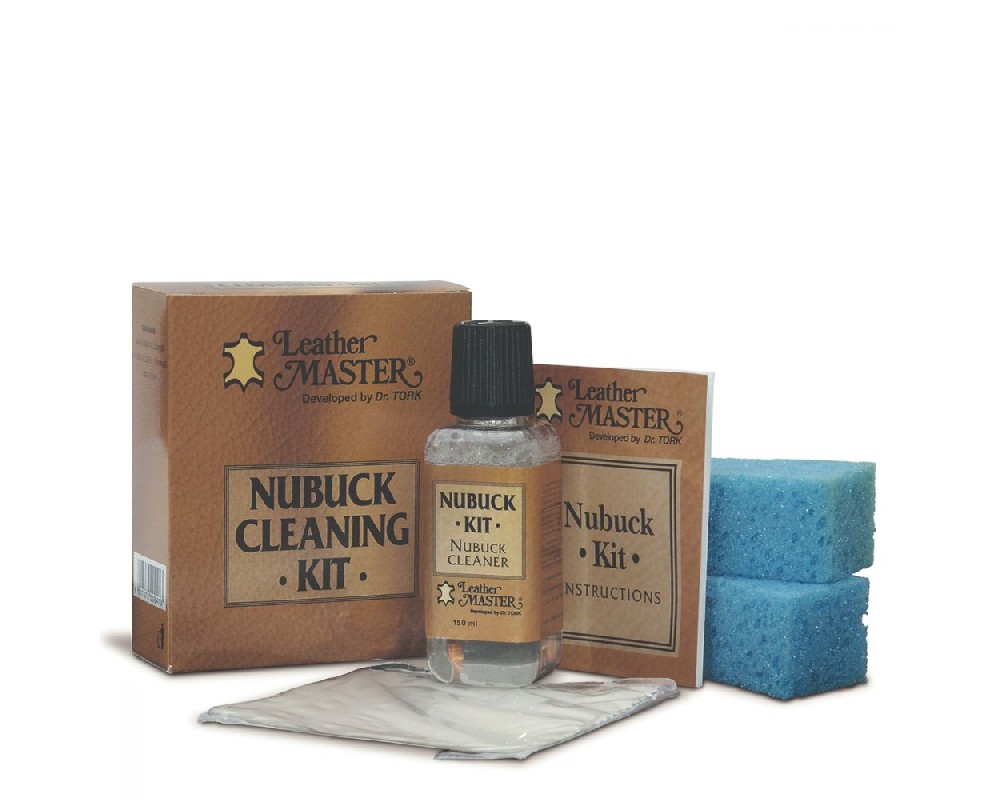 Leather Master Nubuck Leather Care Kit 140 milliliters
