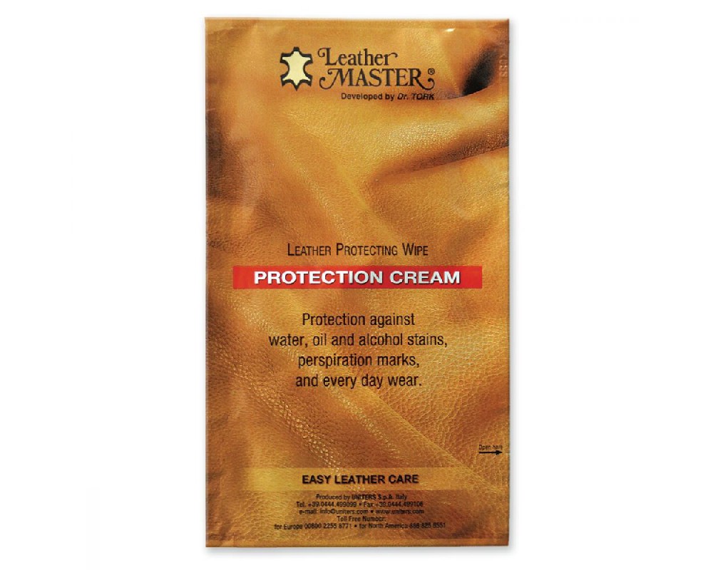 LEATHER MASTER LEATHER PROTECTION CREAM WIPE